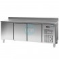 Mesa Refrigerada 2 Metros, 3 Puertas, Fondo 60 cm, con Peto, Bóreas