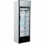 Nevera Expositora Compacta, Fondo 58 cm, 300 Litros, 4 Estantes, Puerta Cristal, Blanca, Estático, Forcar