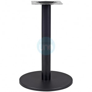 2 Bases de Mesa Negras, Base Redonda Ø 43 cm, Alto 72 cm, Boheme
