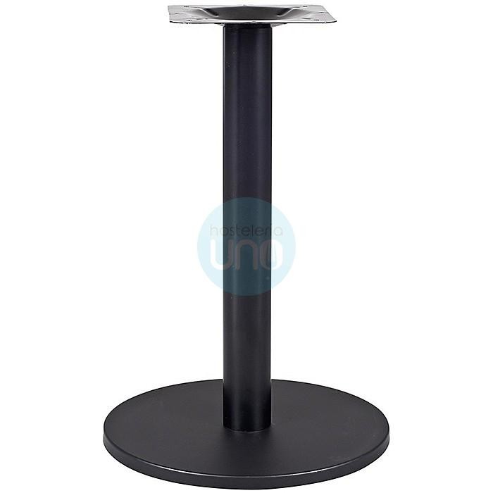 2 Bases de Mesa Negras, Base Redonda Ø 43 cm, Alto 72 cm, Boheme