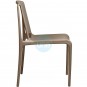 Silla Tórtola Apilable, Polipropileno, Monoblock a Rayas, Luigi