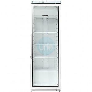 Nevera Expositora Blanca, Ancho 60 cm, Fondo 60 cm, 400 Litros, 4 Estantes, Ventilada, Forcar