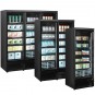 Congelador Expositor, Ancho 75 cm, Fondo 76 cm, 15 Estantes, 560 Litros, Negro, Ventilado, TEFCOLD