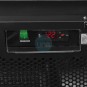 Armario Congelador Expositor, Ancho 125 cm, Fondo 76 cm, 10 Estantes, 1000 Litros, Negro, Ventilado, TEFCOLD