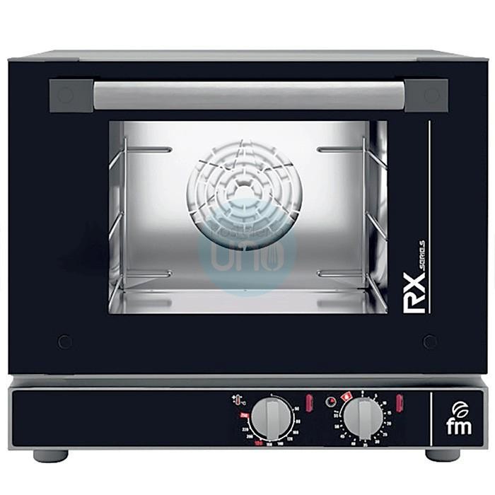 Horno Eléctrico Convección, Ancho 50 cm, Fondo 50 cm, Alto 45 cm, 3 Bandejas GN1/2 ó 34x24 cm, FM RX203