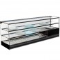 Vitrina Fría de Tapas de 1,2 Metros, 3 Pisos, 2 Estantes, Cristal Recto, 1,5 Parrillas, LED, VGA2BF120