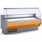 Vitrina Charcutera Refrigerada 2 Metros, Fondo 80 cm, Cristal Curvo, Docriluc VED8-20C