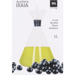 Aceitera borosilicato con dosificador 1000cc irai - Imagen 2