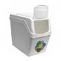 Juego de 4 cubos de reciclaje 80l prosperplast sortibox de plastico en color blanco - Imagen 5