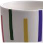 Set 4p mugs 11cm 360ml new bone - rayas de colores casa benetton - Imagen 6