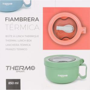 Fiambrera termica ss 850ml thermosport - Imagen 2