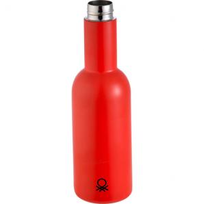Botella de agua 550ml acero inoxidable rojo casa benetton - Imagen 4