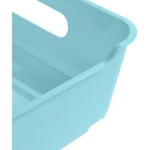 Caja de almacenaje, polipropileno, a5, lotta, azul claro, 28x21x6.5 cm - Imagen 5