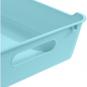 Caja de almacenaje, polipropileno, a5, lotta, azul claro, 28x21x6.5 cm - Imagen 6