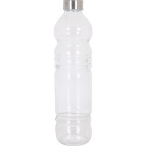 Botella vidrio 1l tapón metalizada 8x31cm anna - Imagen 5