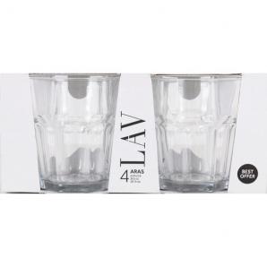 Set 4 vasos agua 305cc aras best offer - Imagen 2