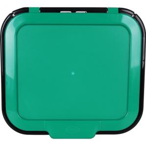 Cubo basura coverline 44l negro/tapa verde - Imagen 4
