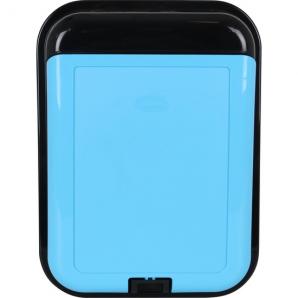 Cubo basura rectangular bido 45l negro/azul - Imagen 4