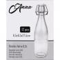 Botella vidrio 0.5l tapón clásico anna - Imagen 3