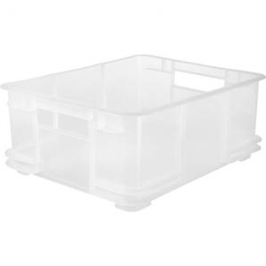 Caja de almacenaje eurobox l, plástico robusto (pp), 43 x 35 x 17,5 cm, 20 l, transparente neutro - Imagen 1