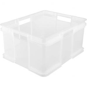 Caja de almacenaje eurobox xxl, plástico robusto (pp), 52 x 43 x 28 cm, 54 l, transparente neutro - Imagen 1