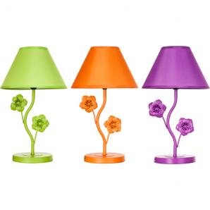 Lámpara de sobremesa flores - 3 colores surtidos - Imagen 1