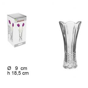 Florero cristal toledo 19.5cm - 24 unidades - Imagen 1