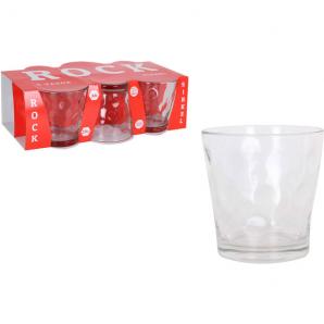 Set 6 vasos 290cc rock sirkel - 6 unidades - Imagen 1