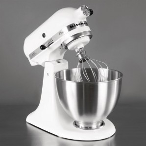 Robot de Cocina KitchenAid, 10 Velocidades, 4,3 Litros, Blanco