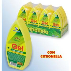 Ambientador gel citronela anti-insectos - Imagen 1