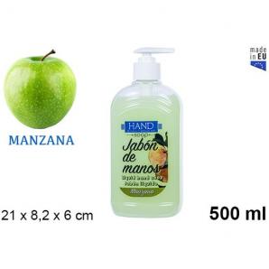 Jabon liquido de manos manzana 500ml - 12 unidades - Imagen 1