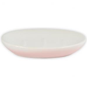 Jabonera ceramica sugar pastel rosa - Imagen 1