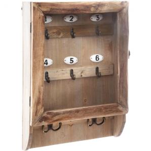 Caja de llaves de madera - Imagen 1
