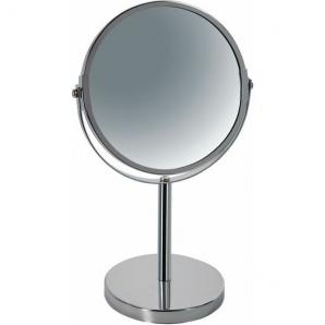 Espejo de pie spirella de metal en cromado 17 x 17 x 27 cm - Imagen 1