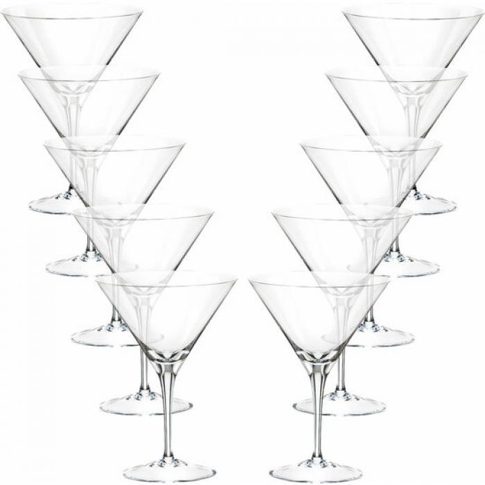 Set 10 copas coctel 35 cl cristal colección barware - Imagen 1