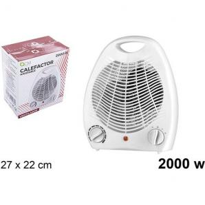 6 Calefactores ventilador termostato ajustable 2000w - 6 unidades - Imagen 1
