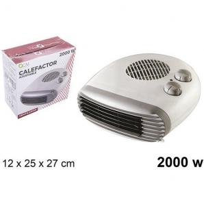 6 Calefactores ventilador termostato ajustable 2000w - 6 unidades - Imagen 1