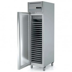 Congelador de Pastelería 17 Bandejas 60x40 cm, Puerta opaca, Acero inoxidable, ACCH55P