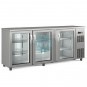 Frente Mostrador Refrigerado, Exterior INOX, 2 metros Largo Coreco SBIE-200