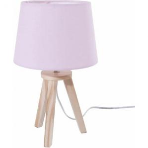 Lámpara trípode infantil color rosa - 18,5 x 30,5 cm - Imagen 1