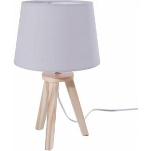 Lámpara trípode infantil color gris - 18,5 x 30,5 cm - Imagen 1
