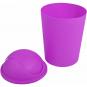 Cubo de basura "ako" 5,5l con tapa abatible violeta - Imagen 2