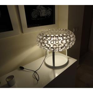 Lámpara italica 50, sobremesa, acrílica, transparente, 50 cms de diámetro - Imagen 1