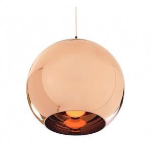 Lámpara hugo, colgante, cristal, color cobre, 40 cms de diámetro - Imagen 1