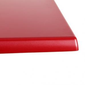 Tablero de mesa werzalit alemania, rojo 328, 70 x 70 cms* - Imagen 1