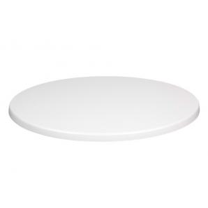 2 Tableros de mesa werzalit sm, blanco 01, 70 cms de diámetro*. - 2 unidades - Imagen 1
