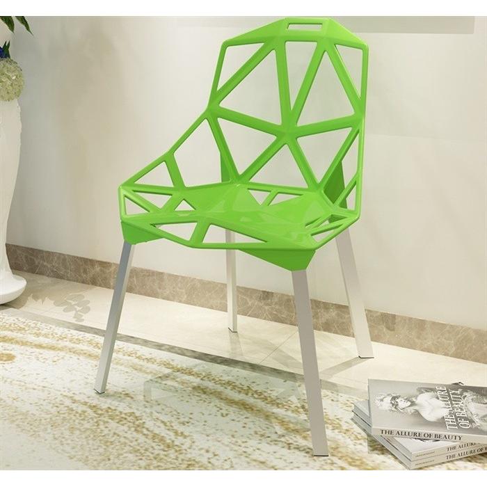 2 Sillas camy, aluminio, polipropileno verde - 2 unidades - Imagen 1 2 Sillas camy, aluminio, polipropileno verde - 2 unidades - Imagen 1