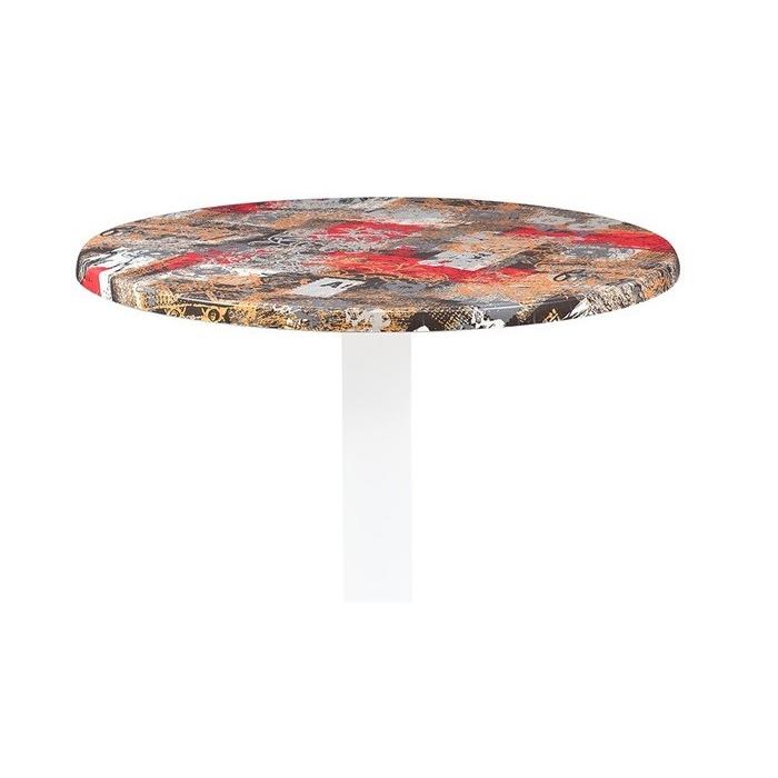 Tablero de mesa werzalit alemania, babylon 213, 60 cms de diámetro*. - Imagen 1