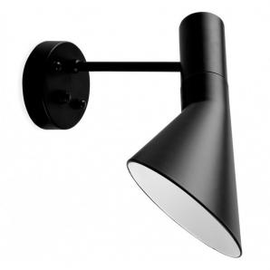 Lámpara jacob, aplique de pared, negra - Imagen 1