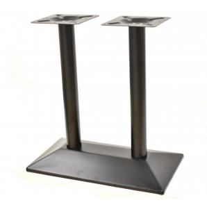2 Bases de mesa soho, rectangular, negra, 70*40*72 cms - 2 unidades - Imagen 2